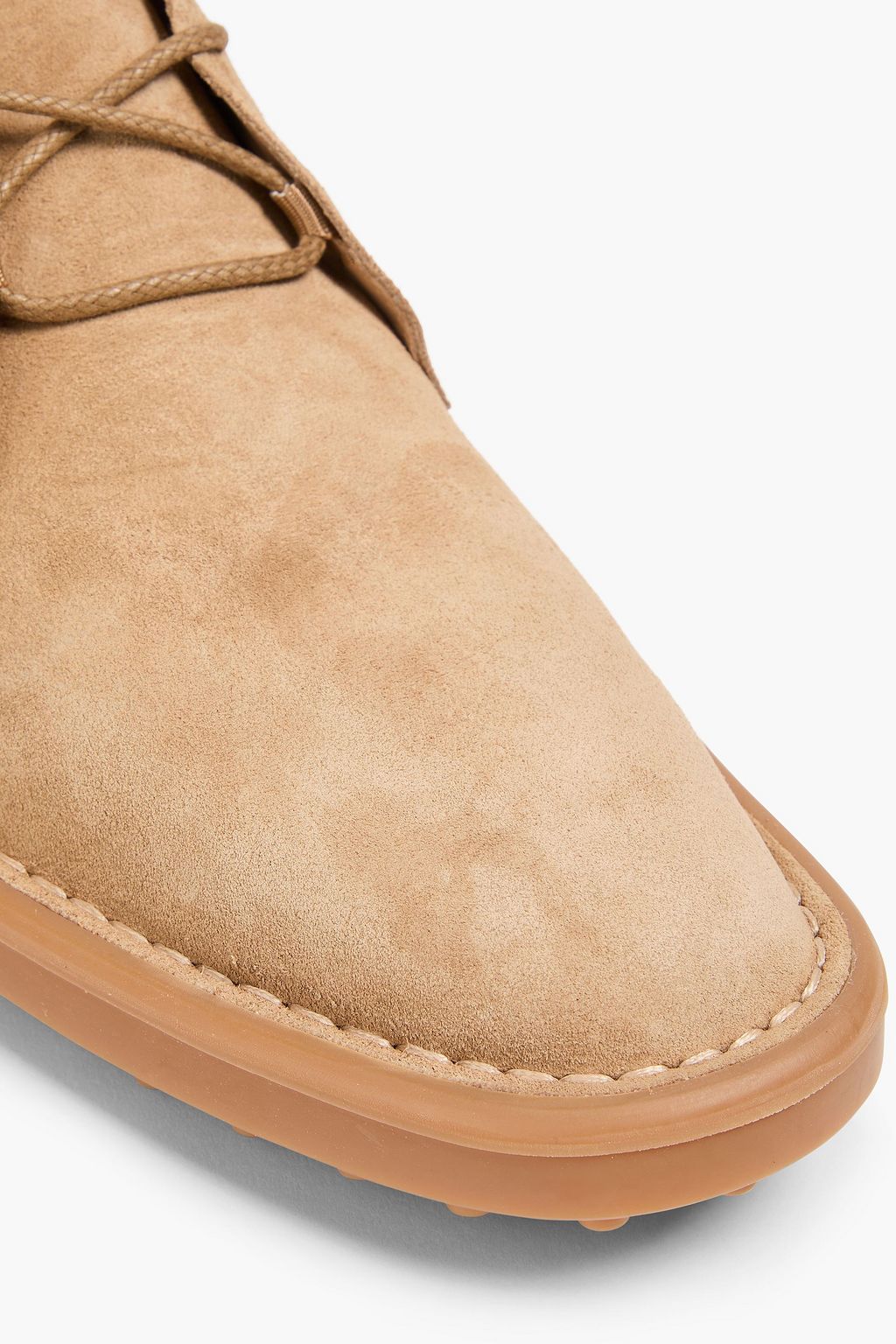 TOD'S حذاء بوت صحراوي مصنوع من الشامواه