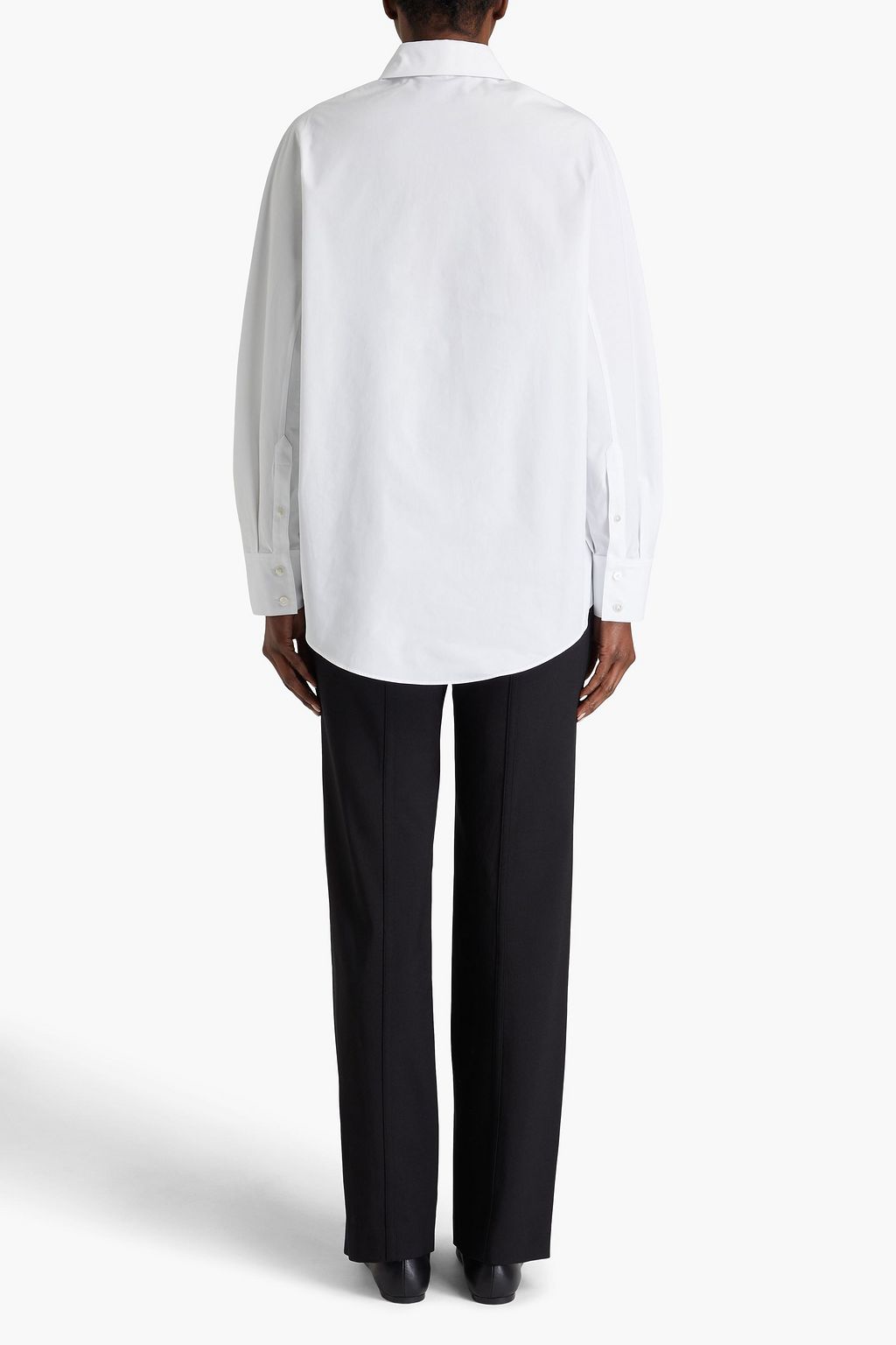 ALAÏA Hemd aus Baumwollpopeline