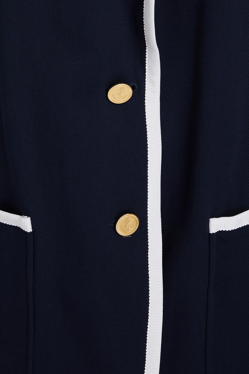Thom Browne Cotton-gabardine Blazer In Navy