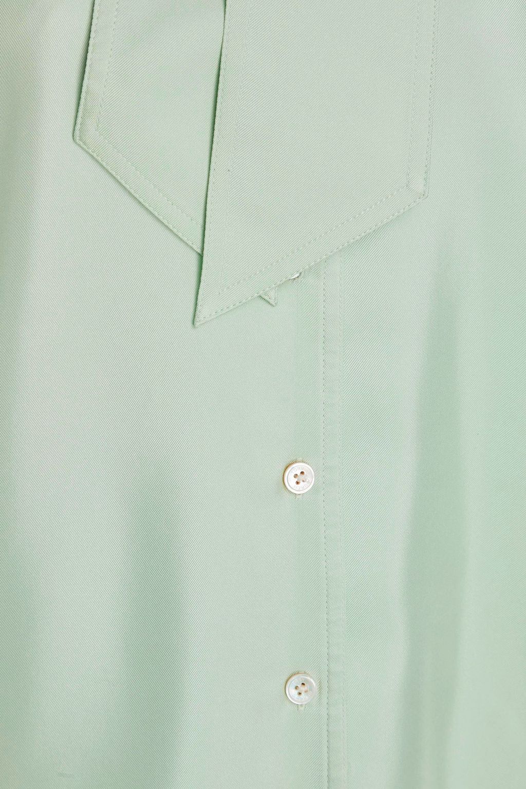 TORY BURCH Schluppenbluse aus Seiden-Twill