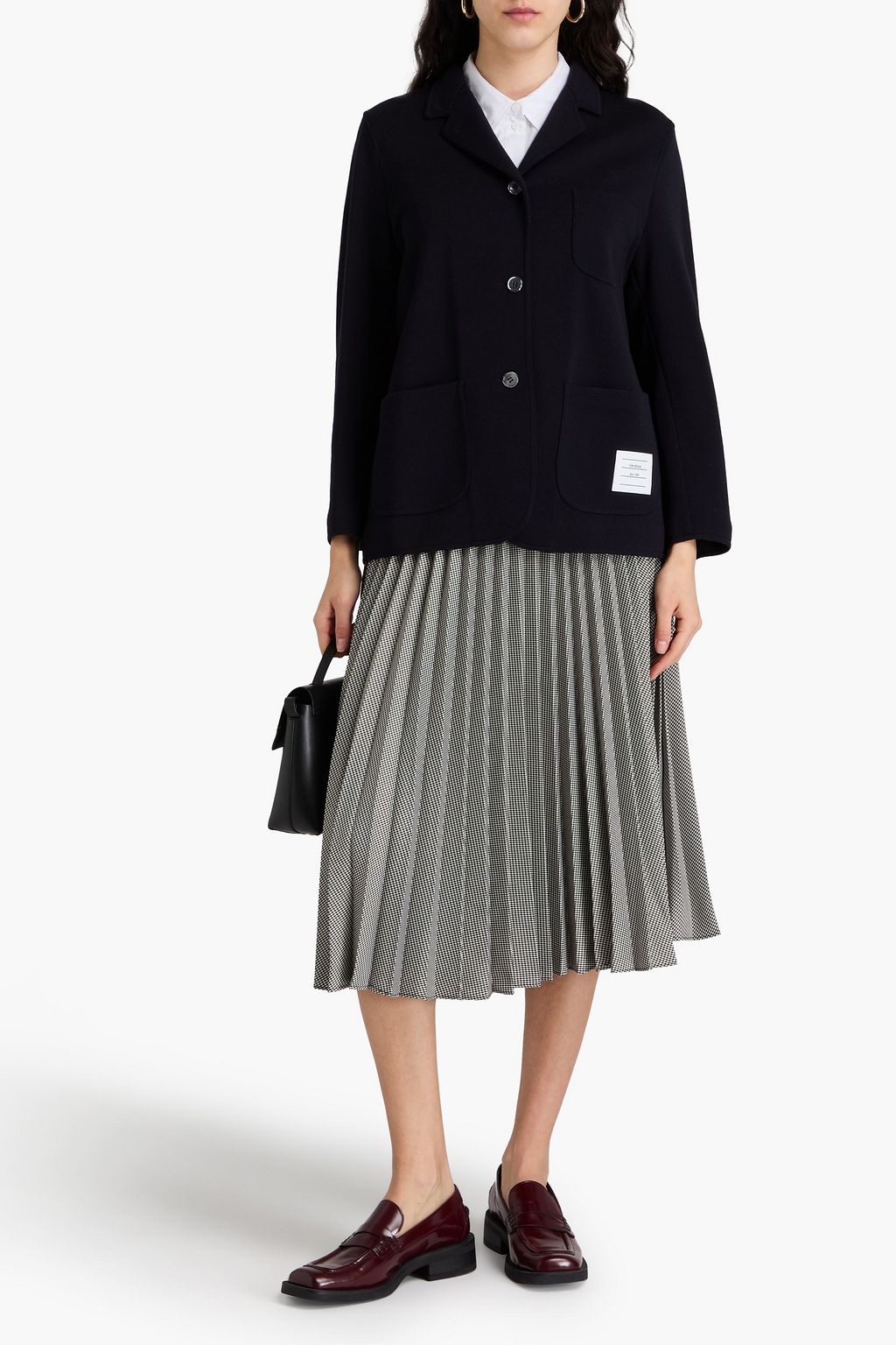 THOM BROWNE بليزر من الصوف