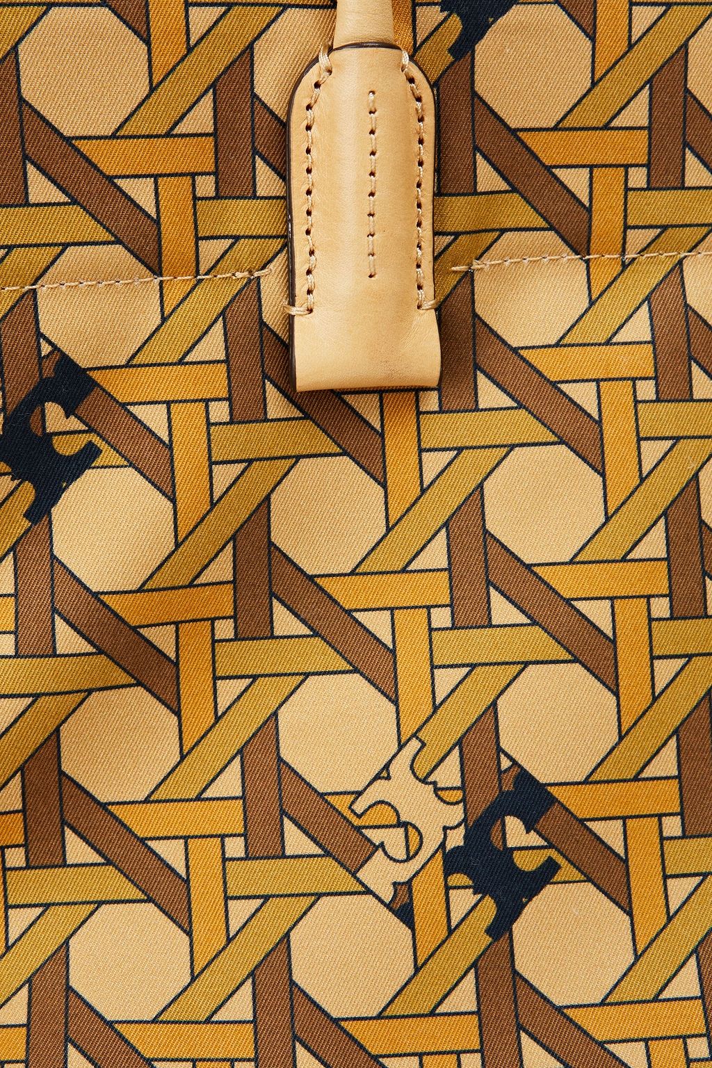 TORY BURCH Printed twill tote