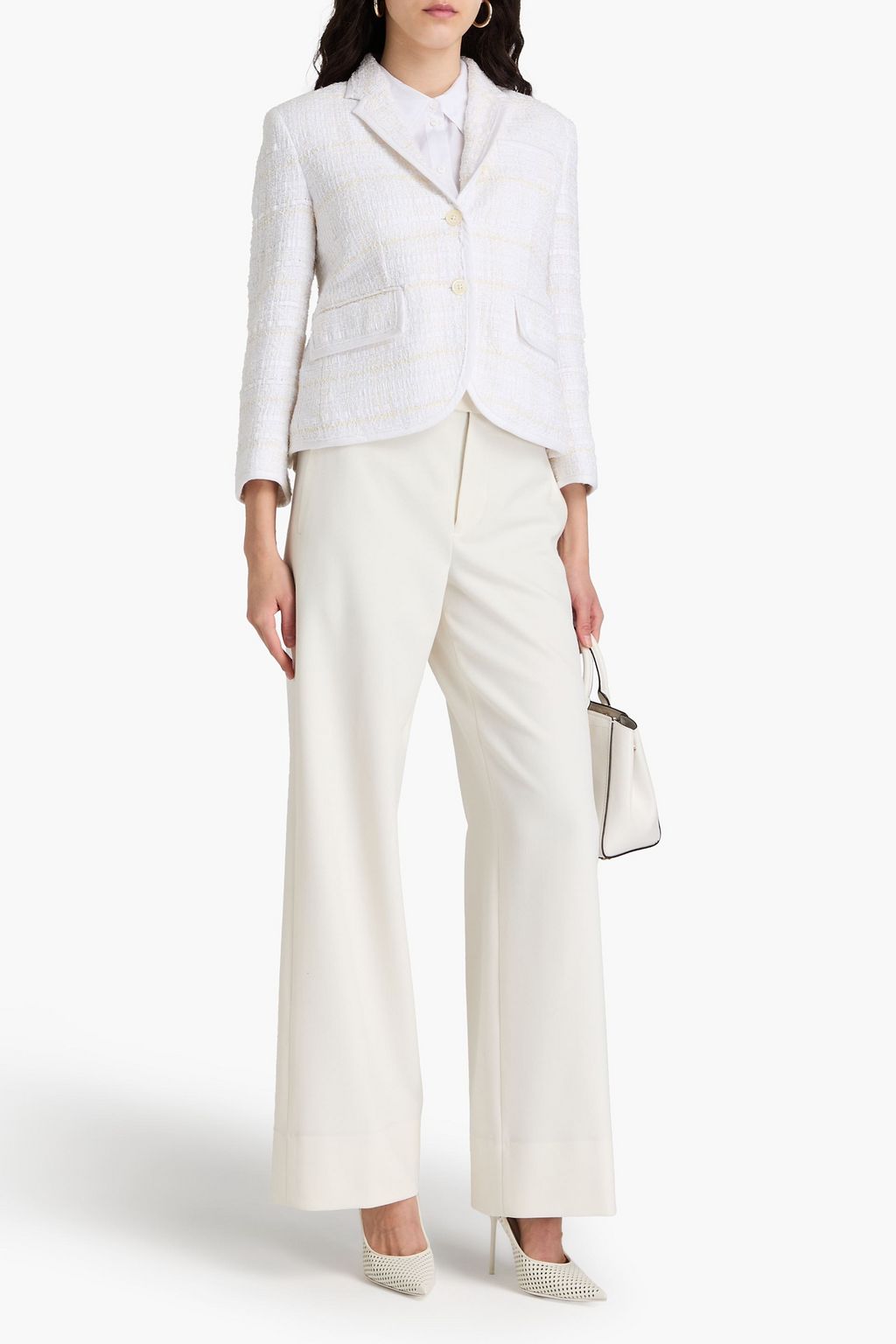 THOM BROWNE بليزر من التويد