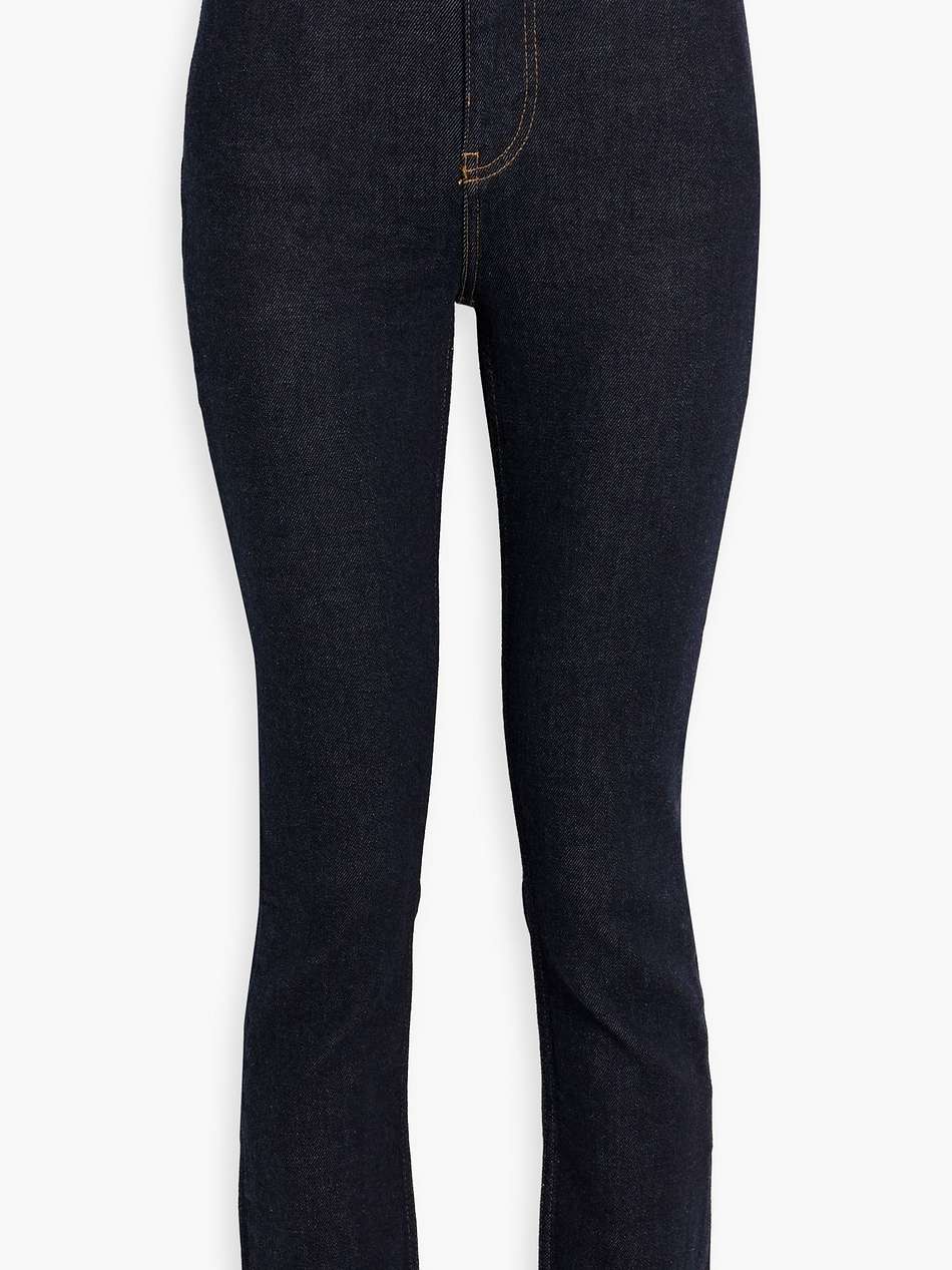 high-rise skinny jeans