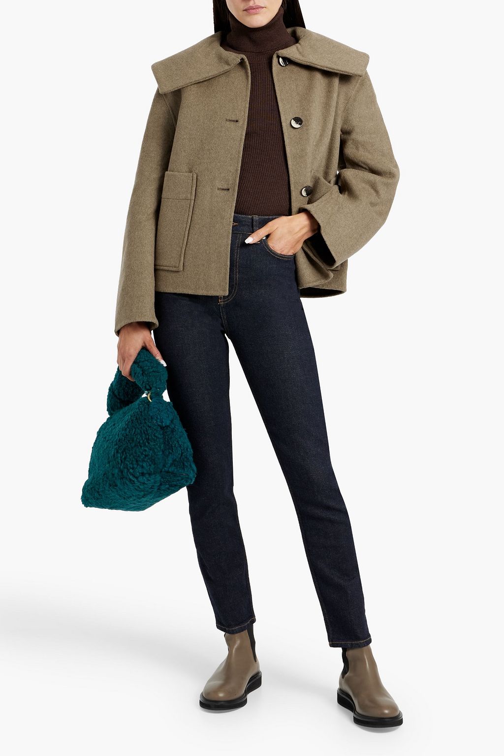 GANNI High-rise skinny jeans