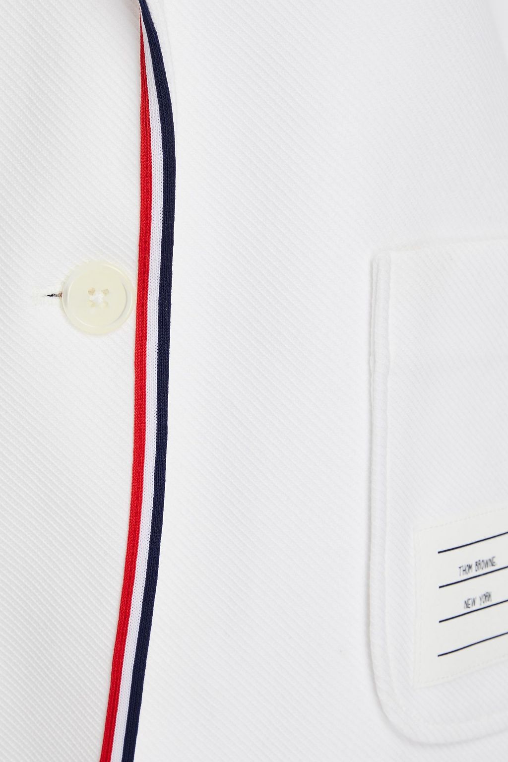 THOM BROWNE بليزر من قطن تويل