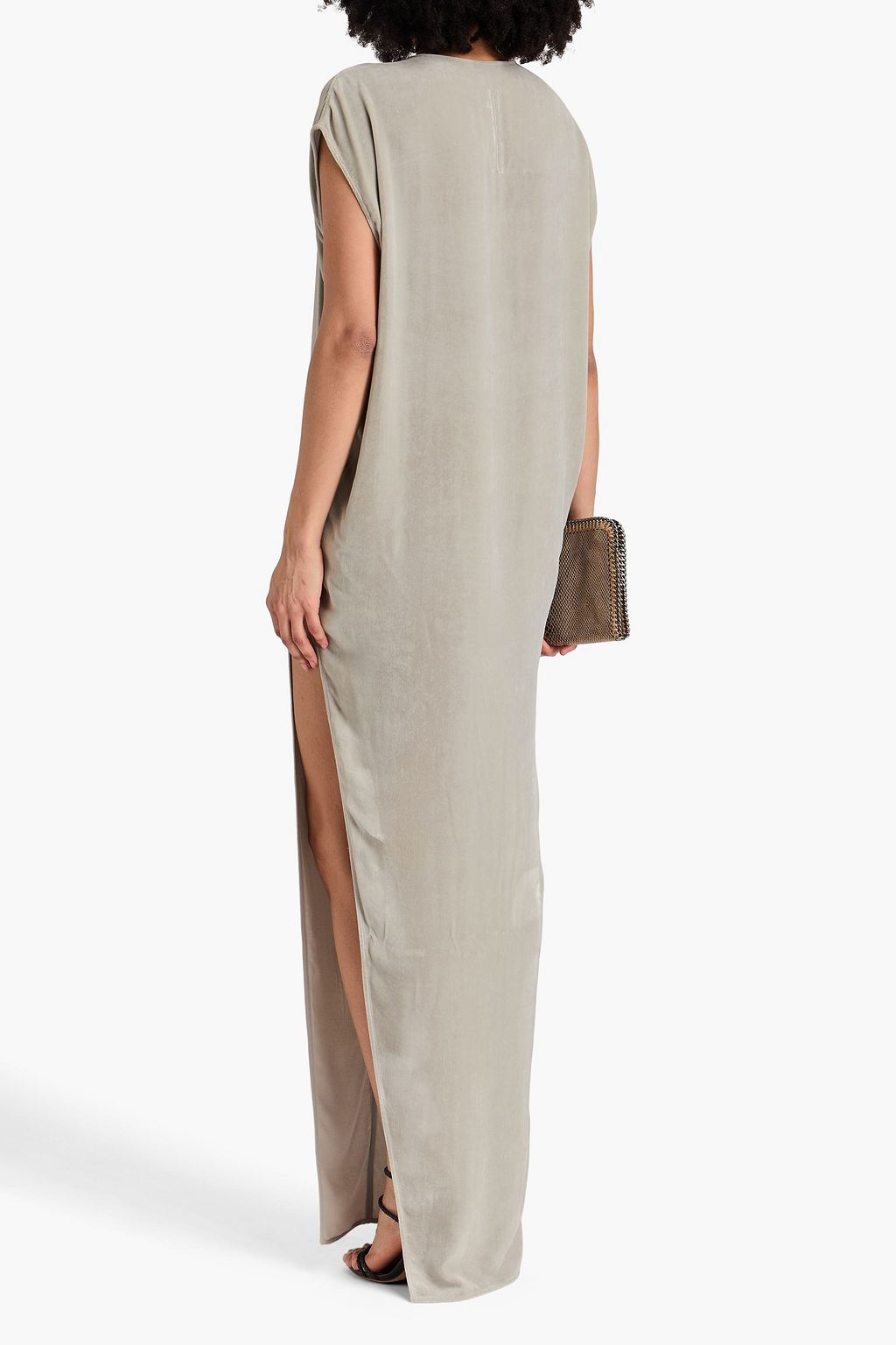 RICK OWENS Arrowhead velvet gown