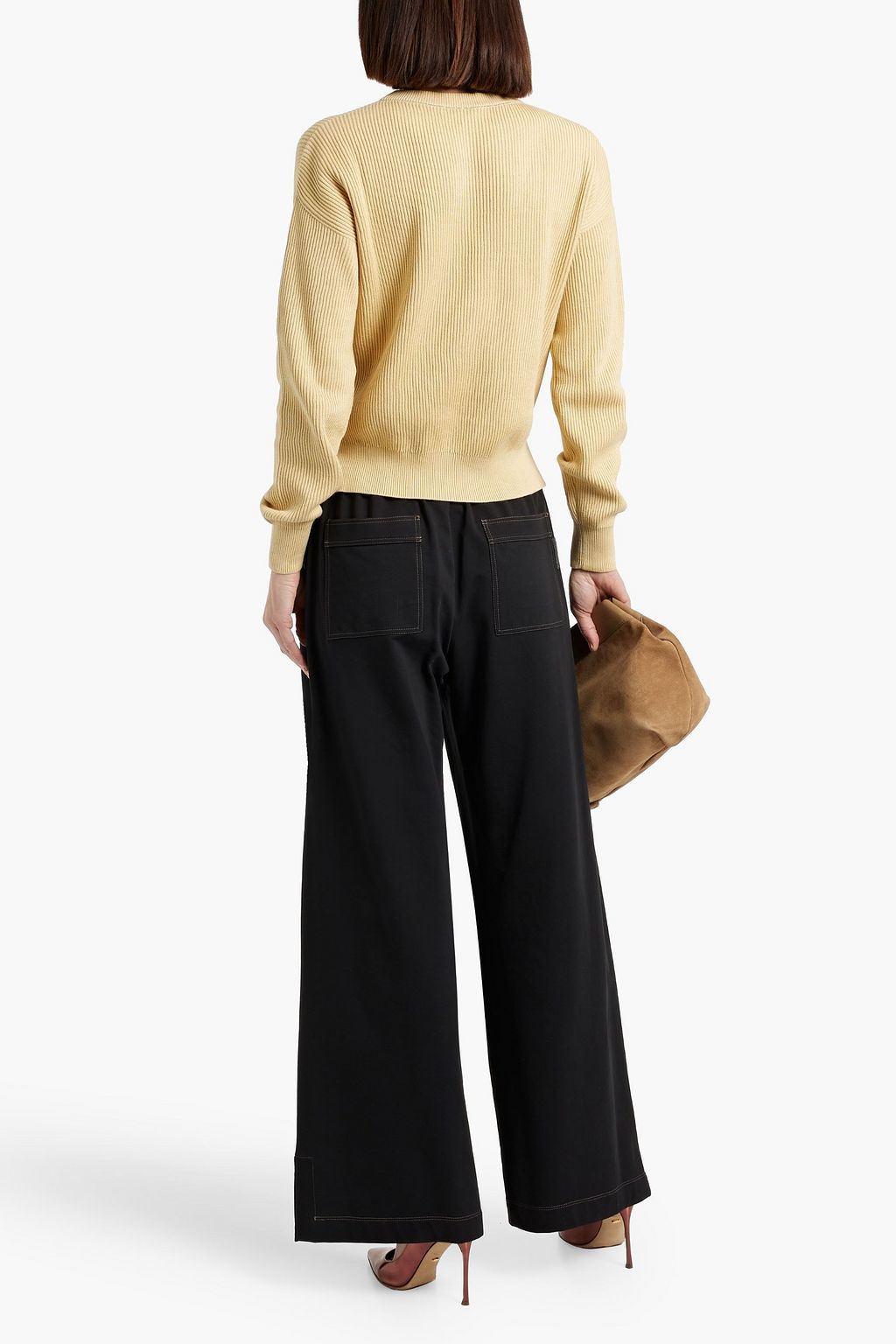 BRUNELLO CUCINELLI Ribbed cotton sweater