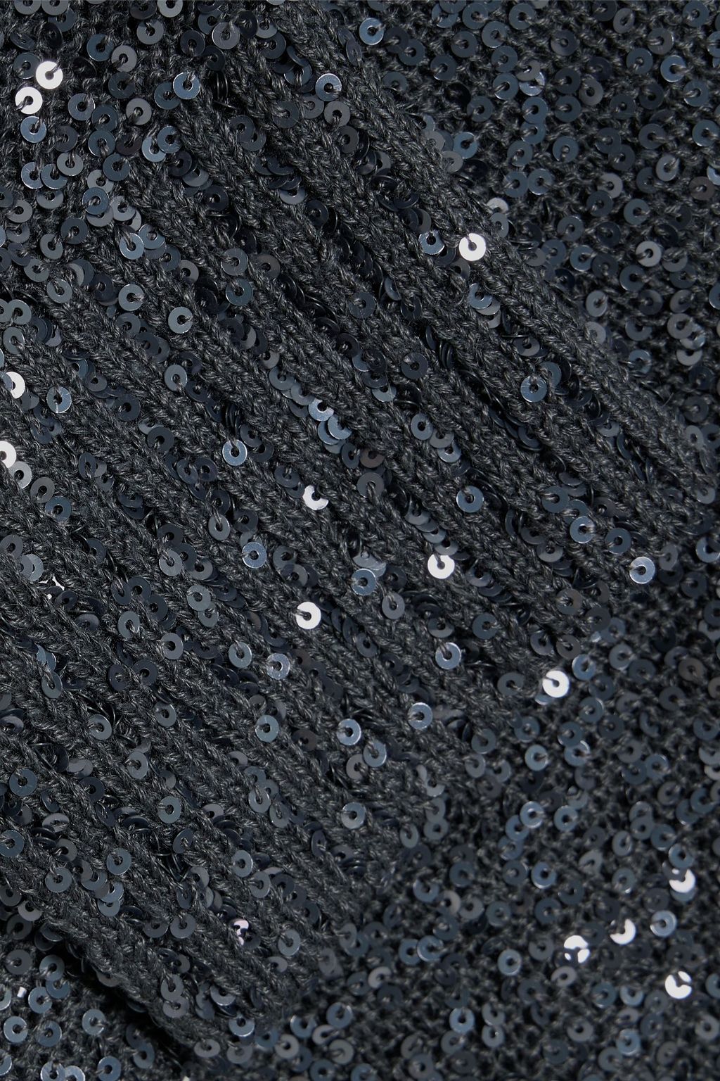 BRUNELLO CUCINELLI Sequined linen, cashmere and silk-blend sweater