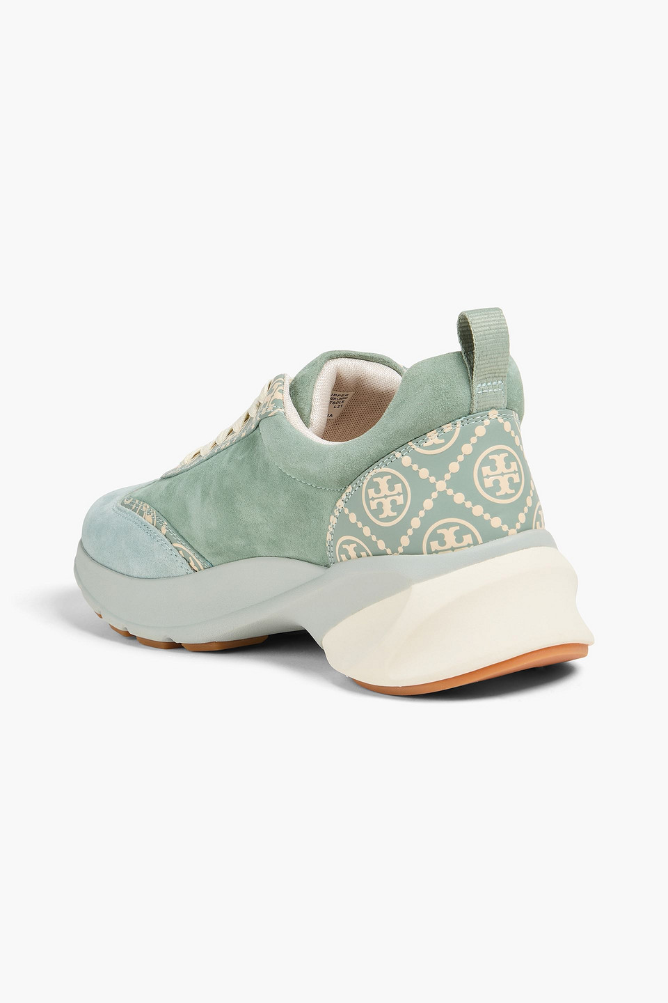  Tory Burch - Good Luck Suede Sneakers - Green - Us 5.5 