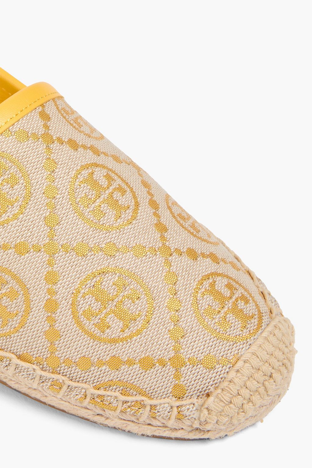 TORY BURCH ジャカード エスパドリーユ ロゴプリント