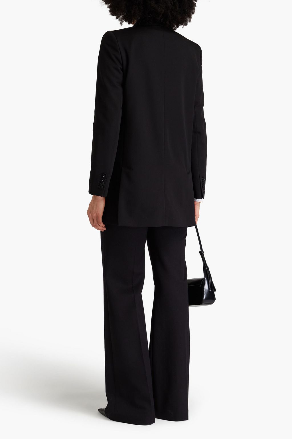MAX MARA 울 모헤어 혼방 트윌 블레이저