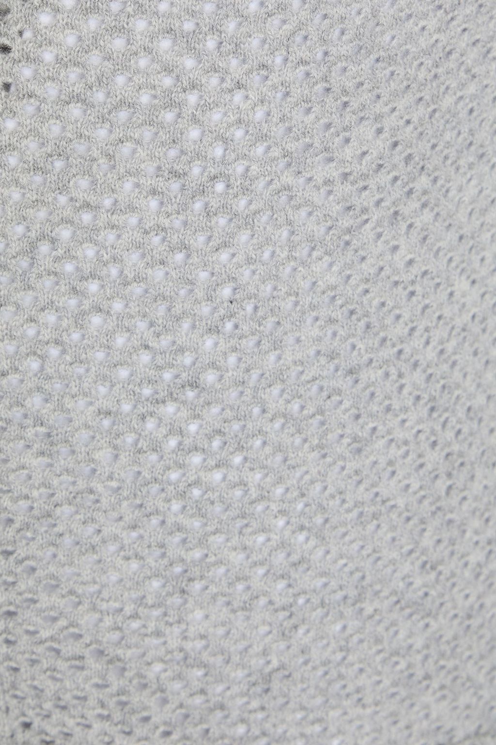 THOM BROWNE Open-knit cashmere-blend cardigan