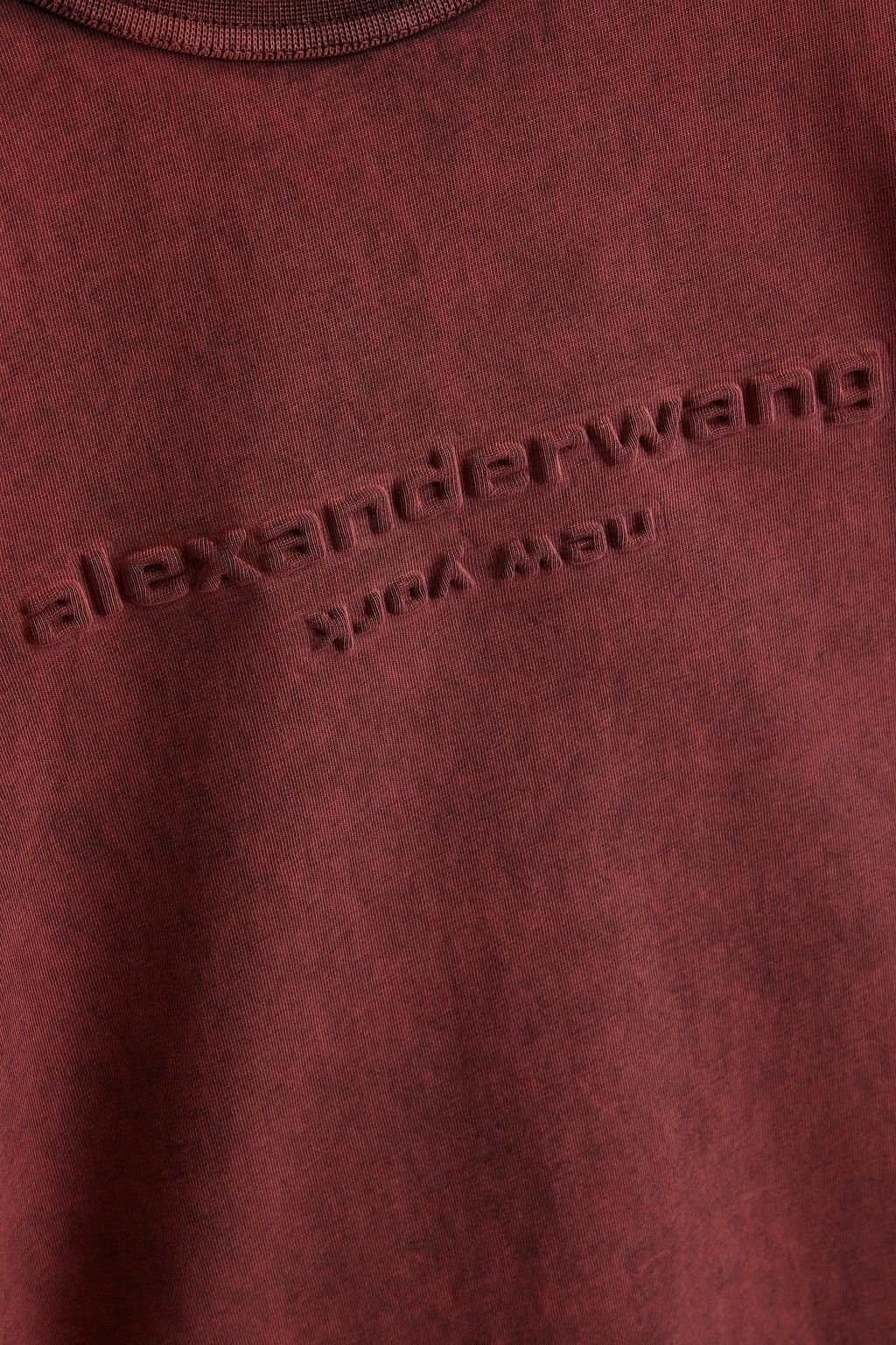 ALEXANDER WANG تي شيرت من قطن جيرسي بتصميم منقوش