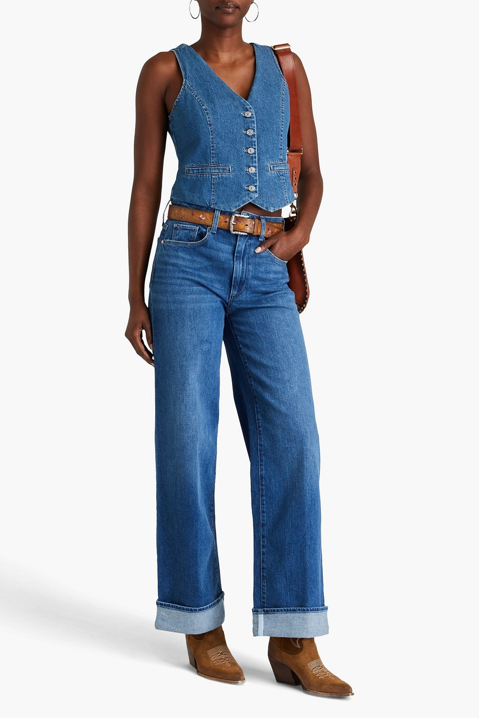 PAIGE SASHA HIGH-RISE STRAIGHT-LEG JEANS
