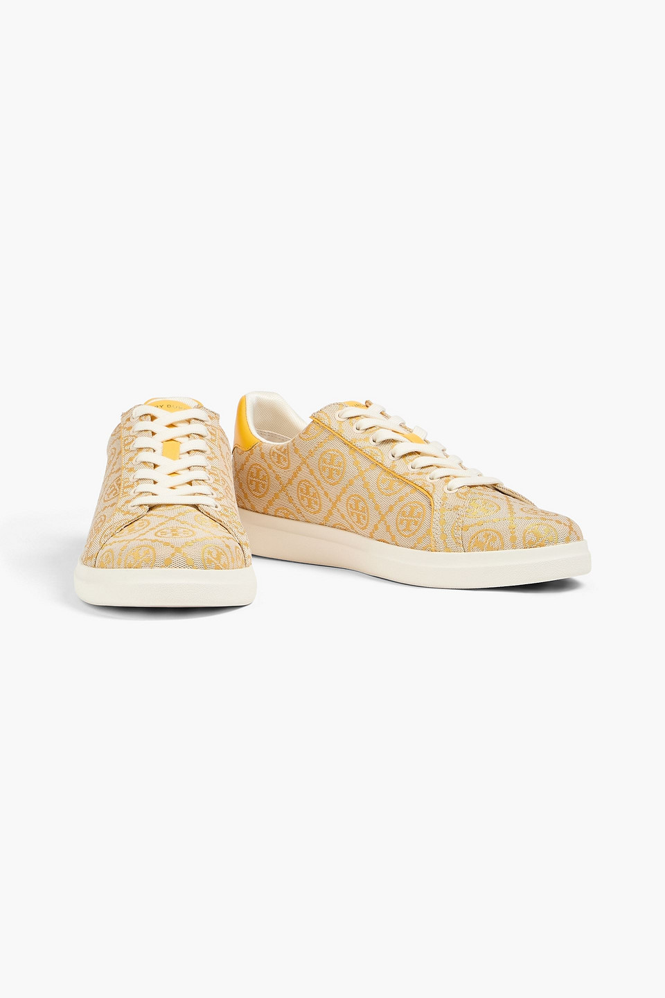  Tory Burch - Howell Sneakers Aus Jacquard - Gelb - Us 5.5 