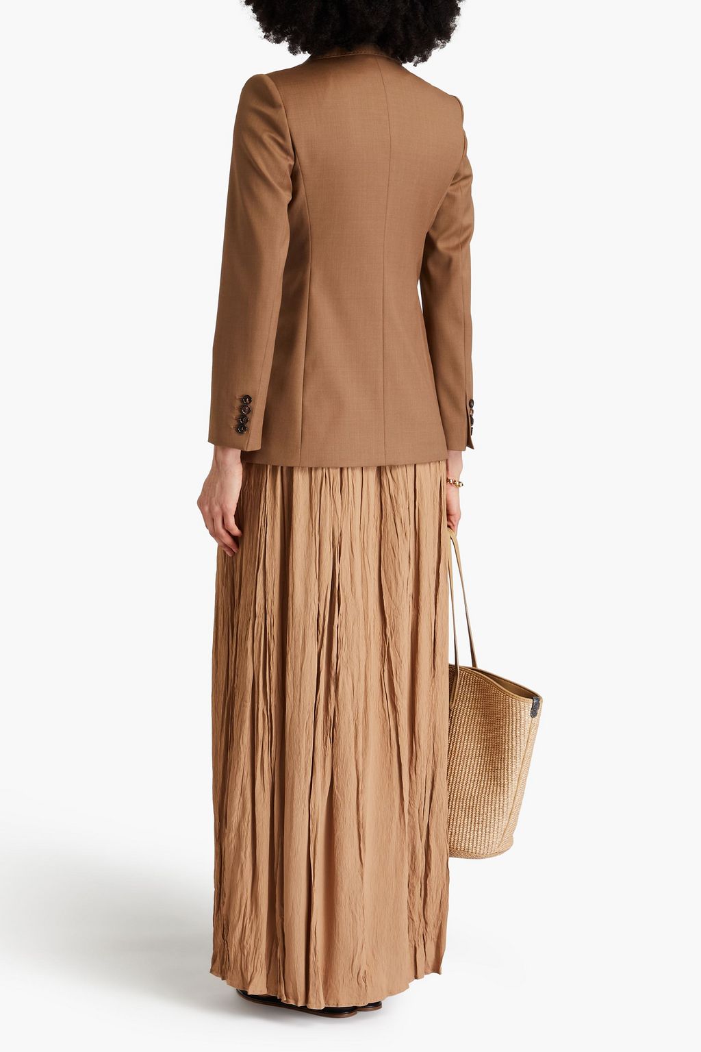 MAX MARA بليزر "أوبيو" من الصوف بصفين من الأزرار