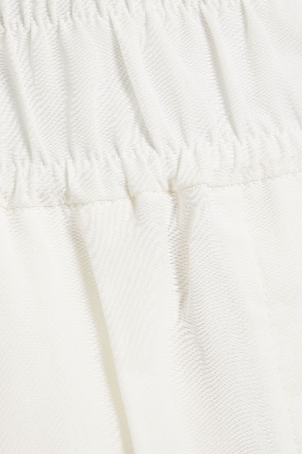 BRUNELLO CUCINELLI Cotton-organdie wide-leg pants