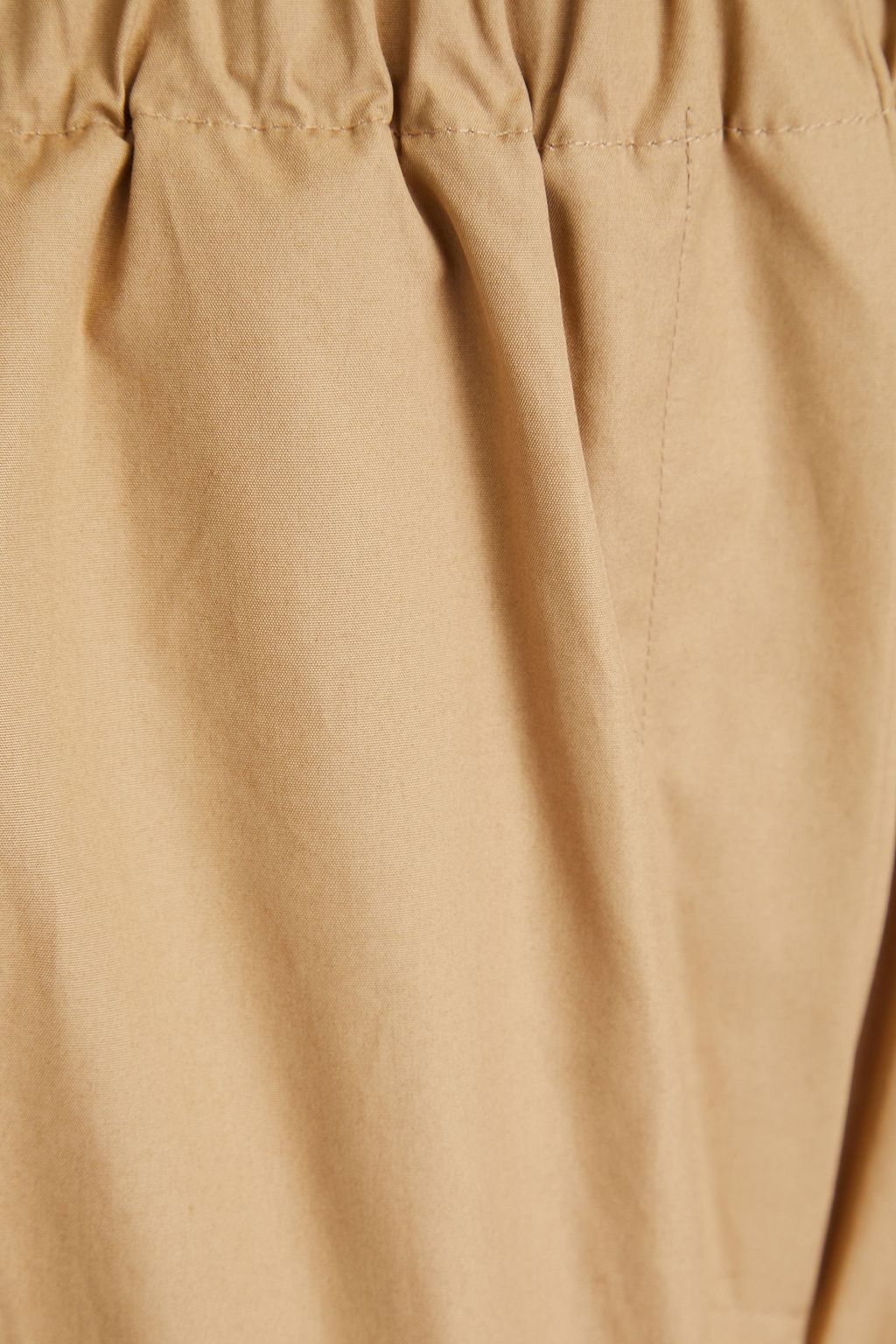 MAX MARA 코튼 포플린 와이드 레그 팬츠