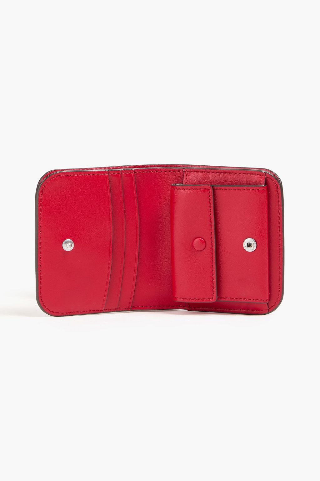 TORY BURCH Logo-embossed patent-leather wallet