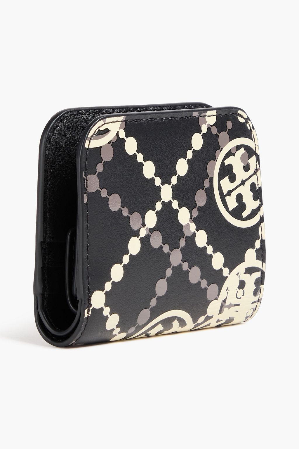 TORY BURCH T Monogram printed leather wallet