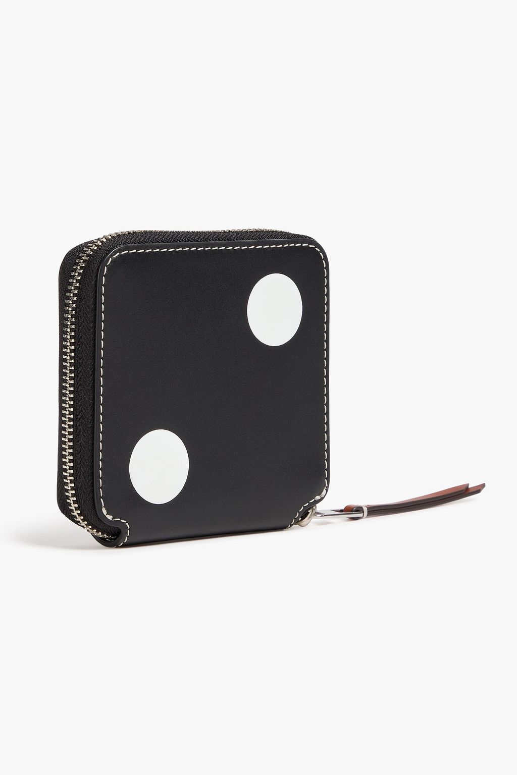 TORY BURCH Monogram Domino printed leather wallet