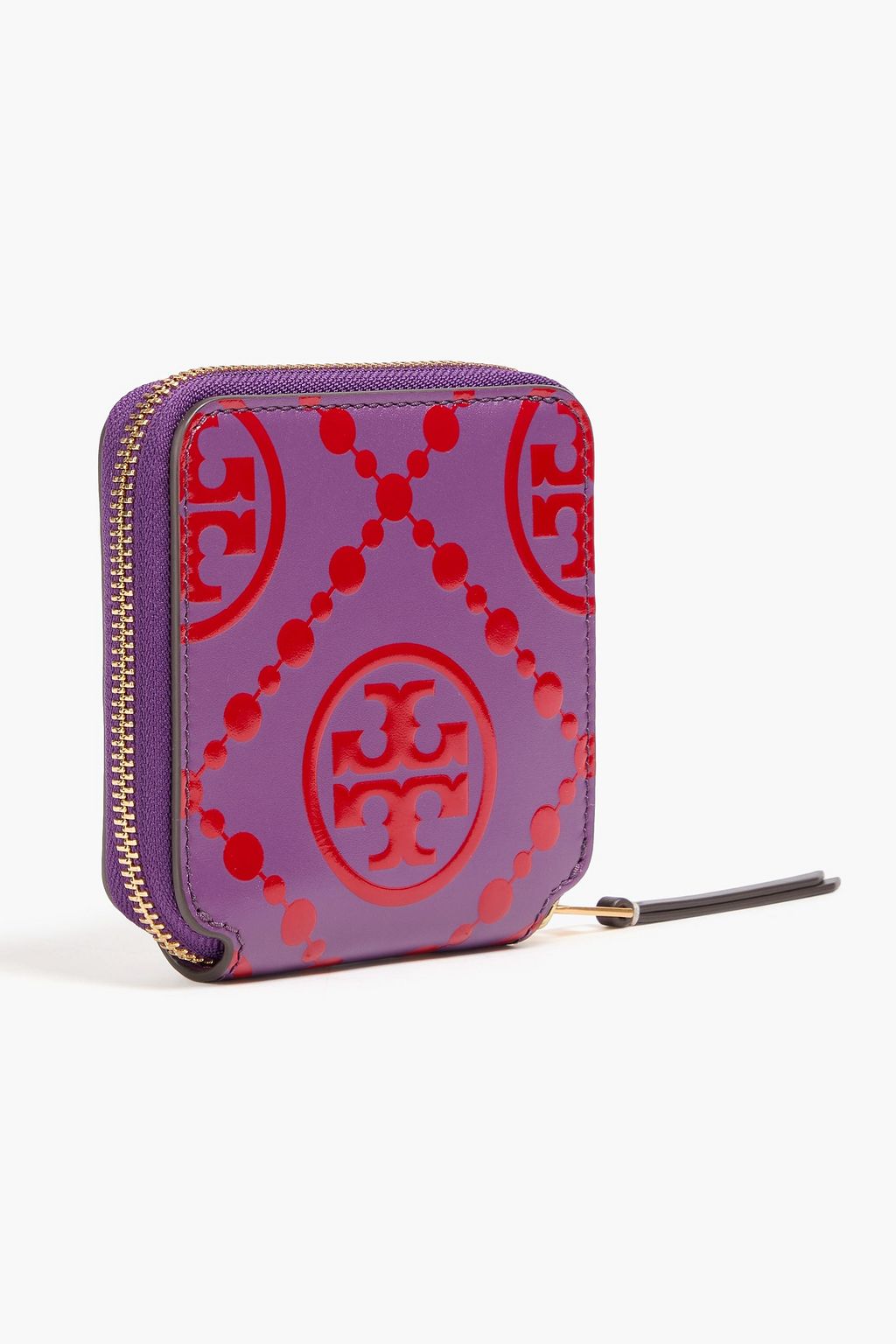 TORY BURCH 프린트 가죽 지갑