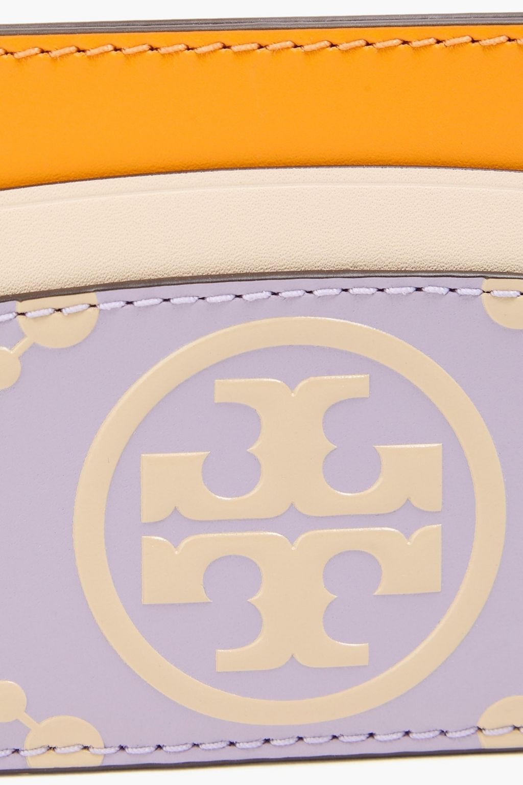 TORY BURCH レザー カードケース ロゴプリント