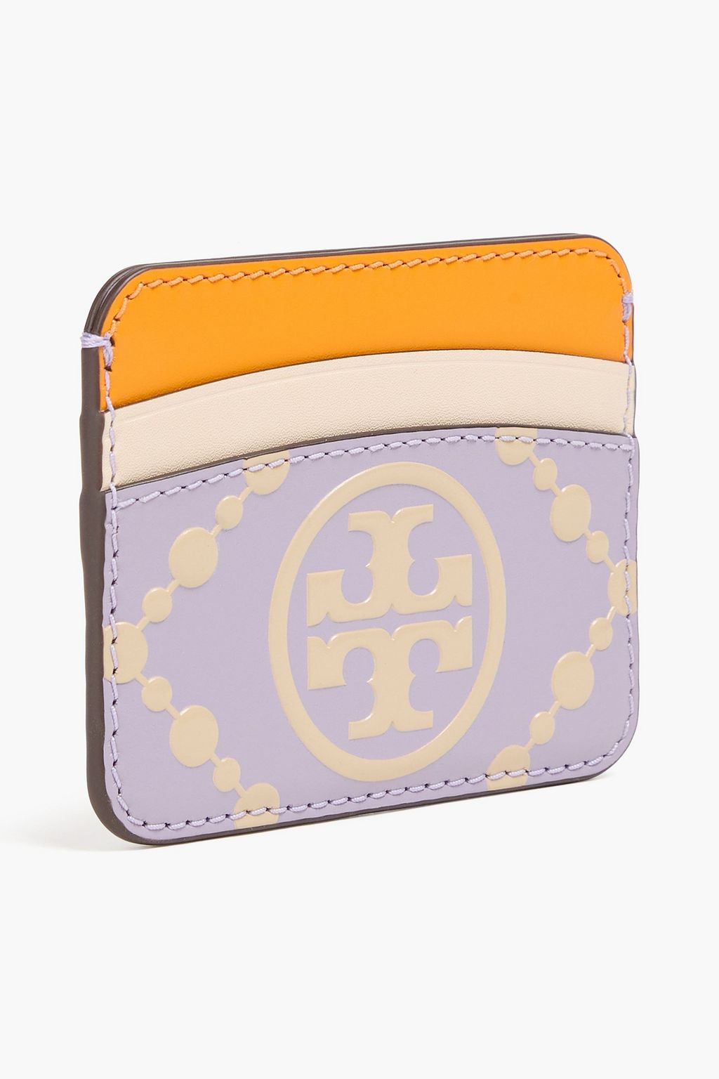 TORY BURCH レザー カードケース ロゴプリント