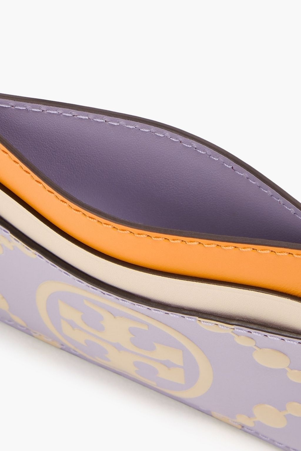 TORY BURCH レザー カードケース ロゴプリント