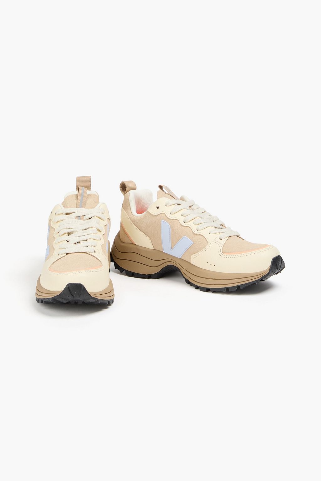 VEJA Venturi suede and leather sneakers
