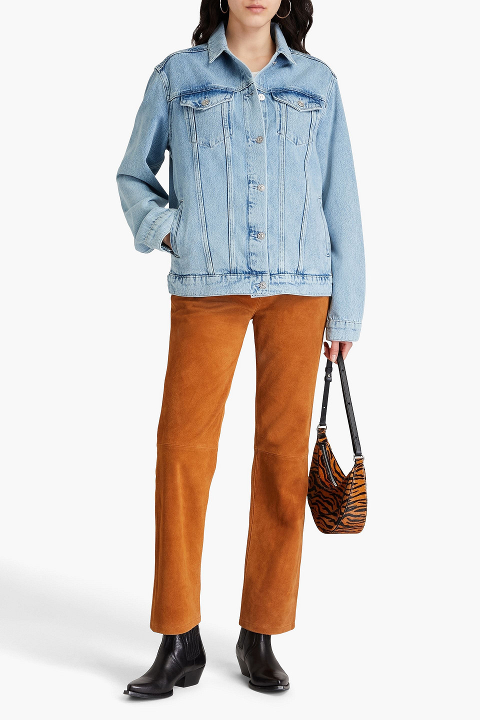  Paige - Felix Jeansjacke - Blau - L 