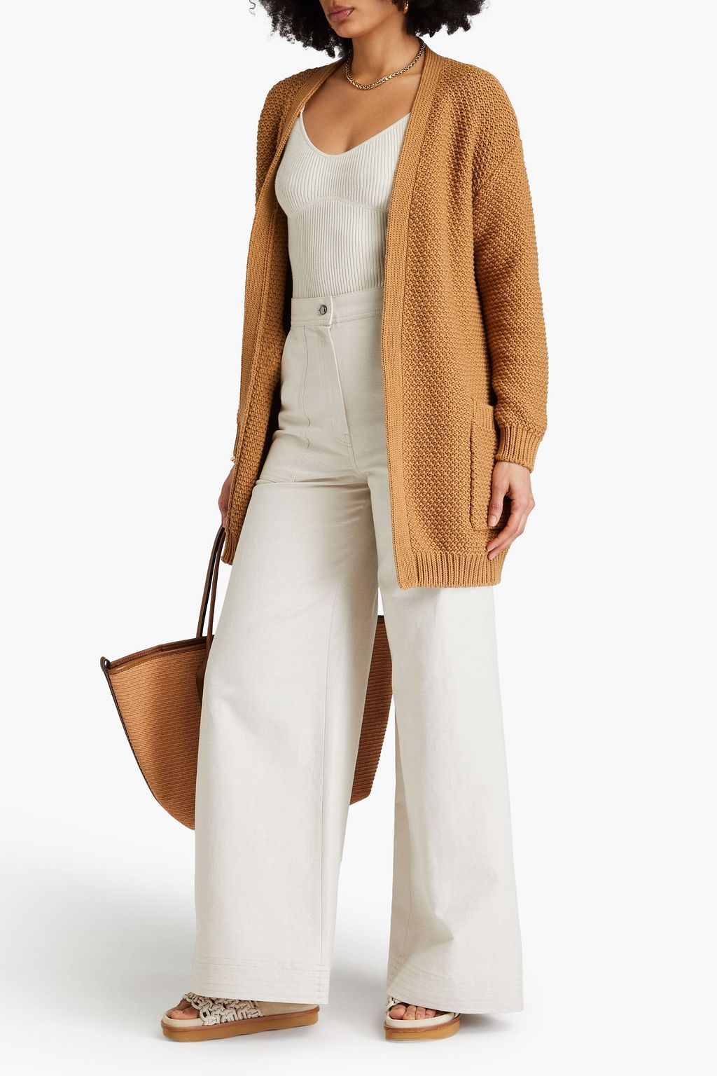 MAX MARA 코튼 카디건