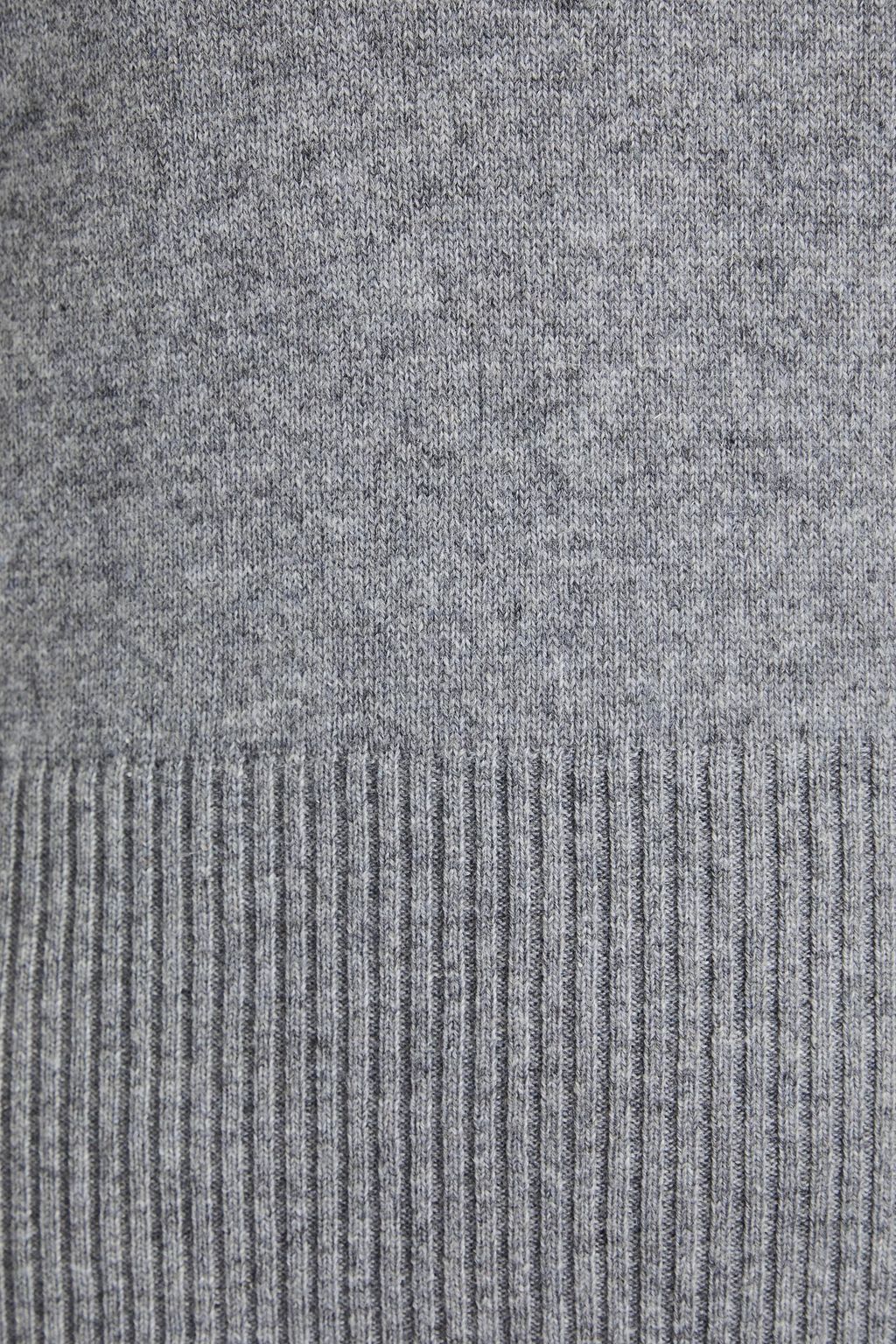 THOM BROWNE كنزة رياضية مخططة من الكشمير