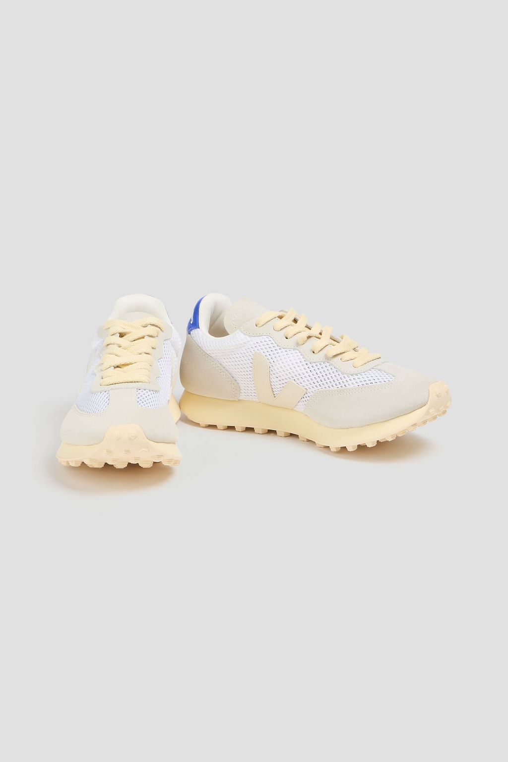 VEJA Rio Branco mesh and suede sneakers