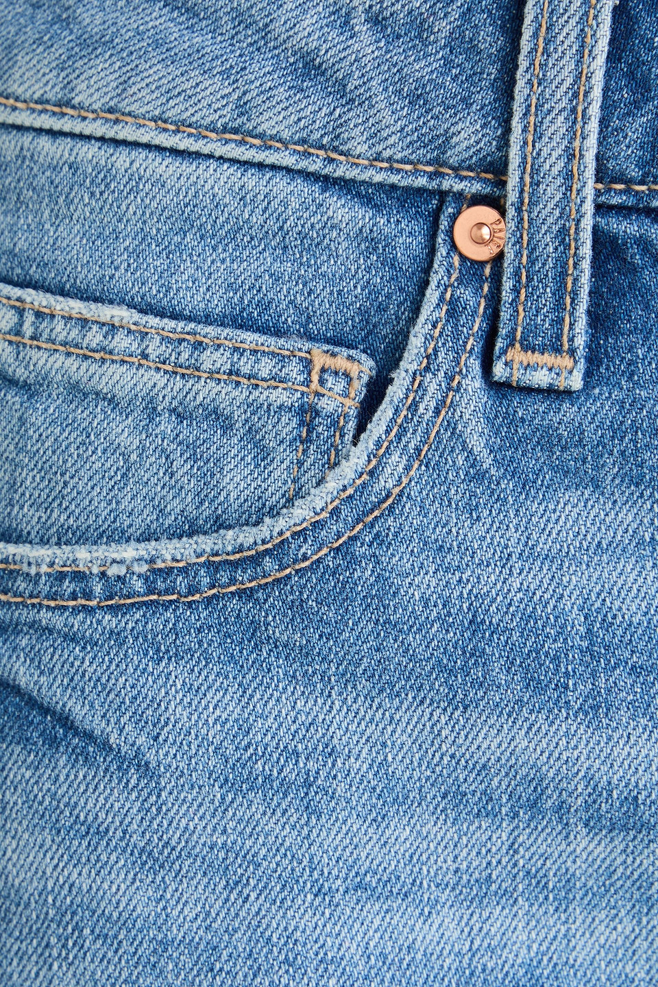 PAIGE DANI FRAYED DENIM SHORTS