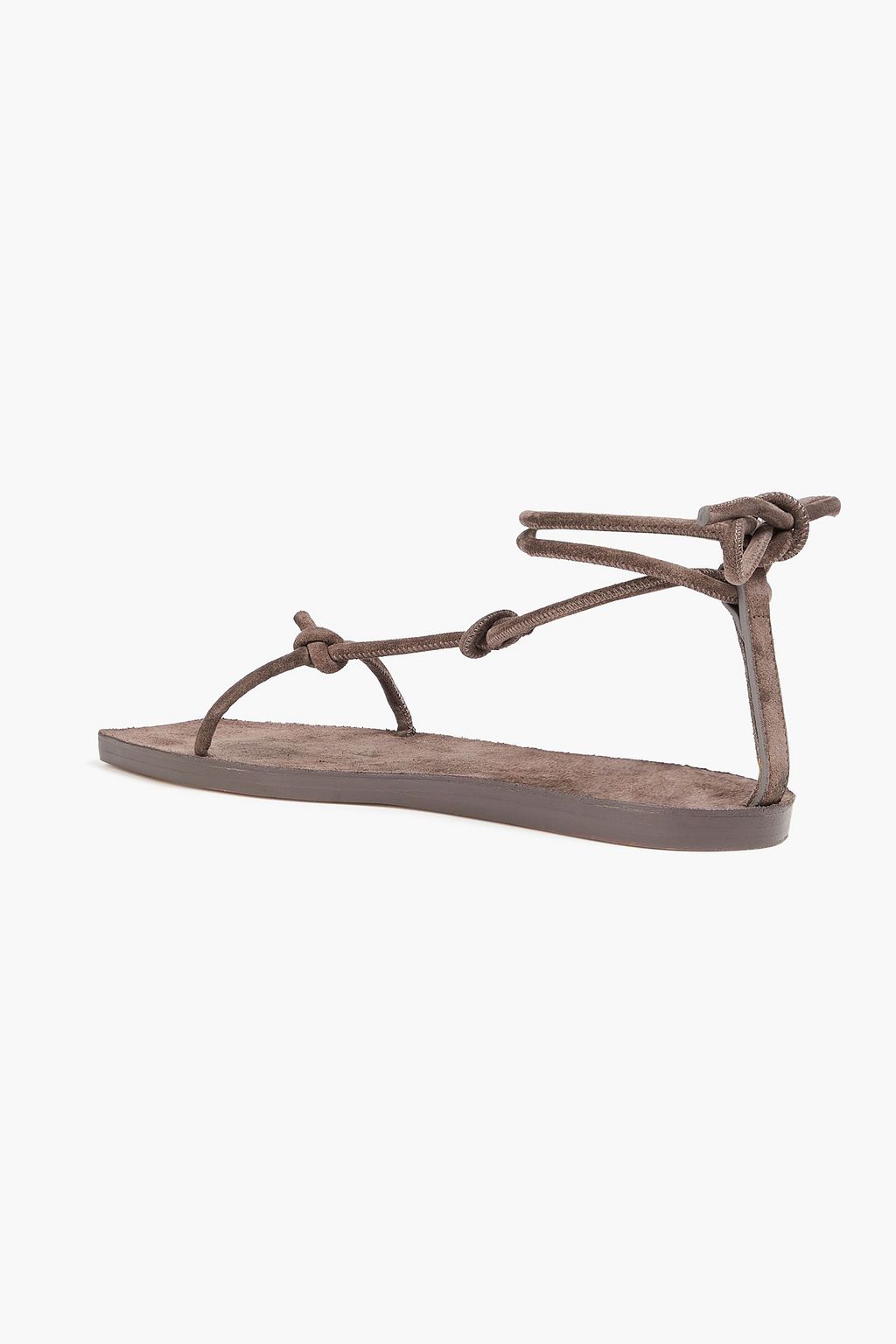 RICK OWENS Knotted suede sandals