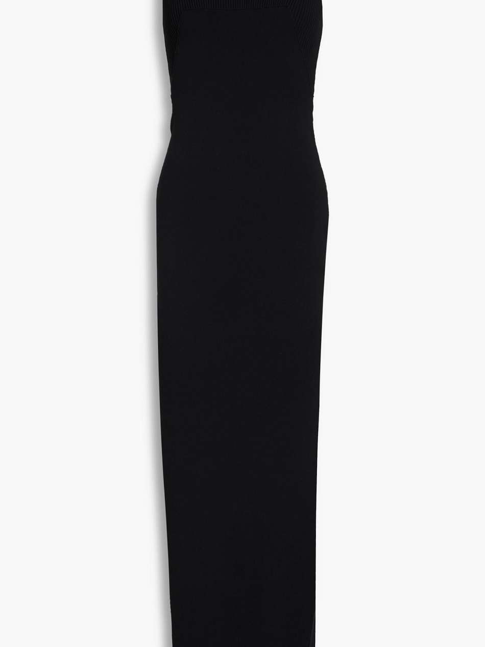 stretch-knit maxi dress