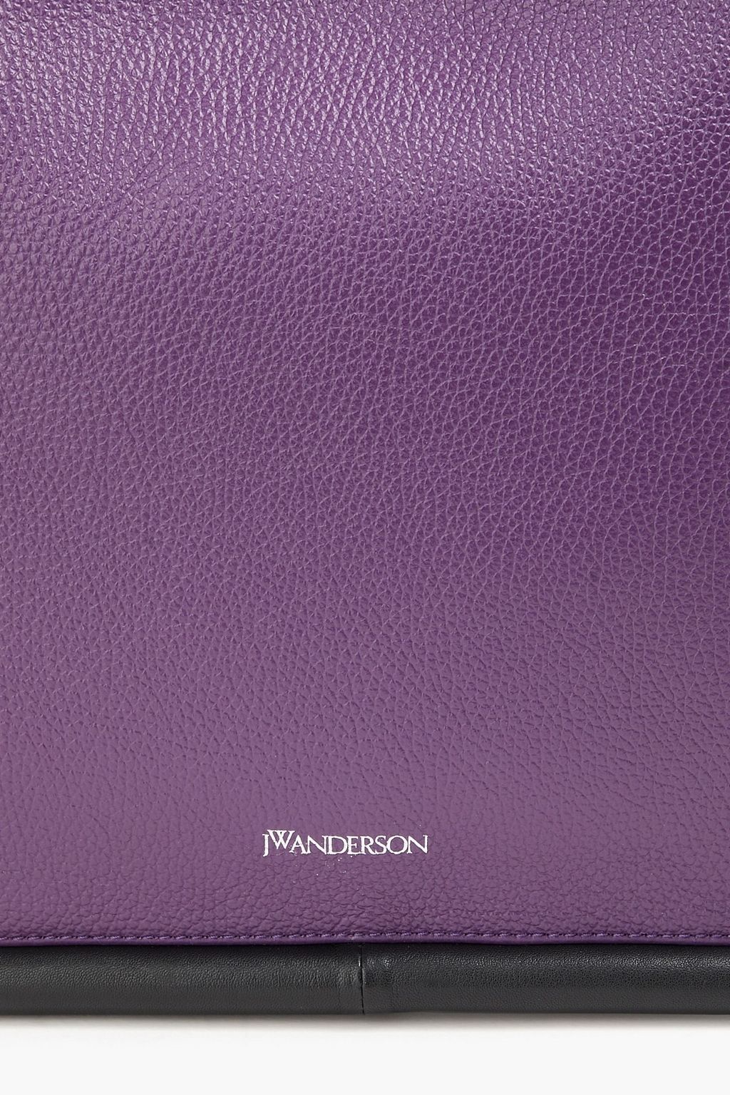 JW ANDERSON ぺブル加工レザー ポーチ バイカラー