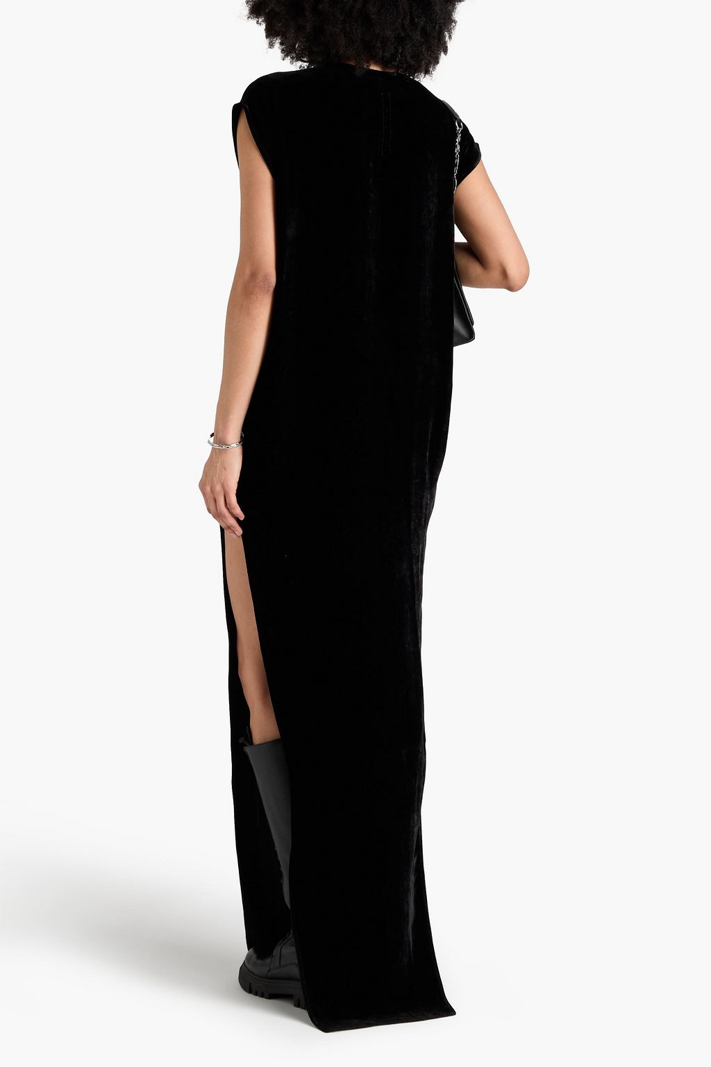 RICK OWENS Arrowhead velvet gown