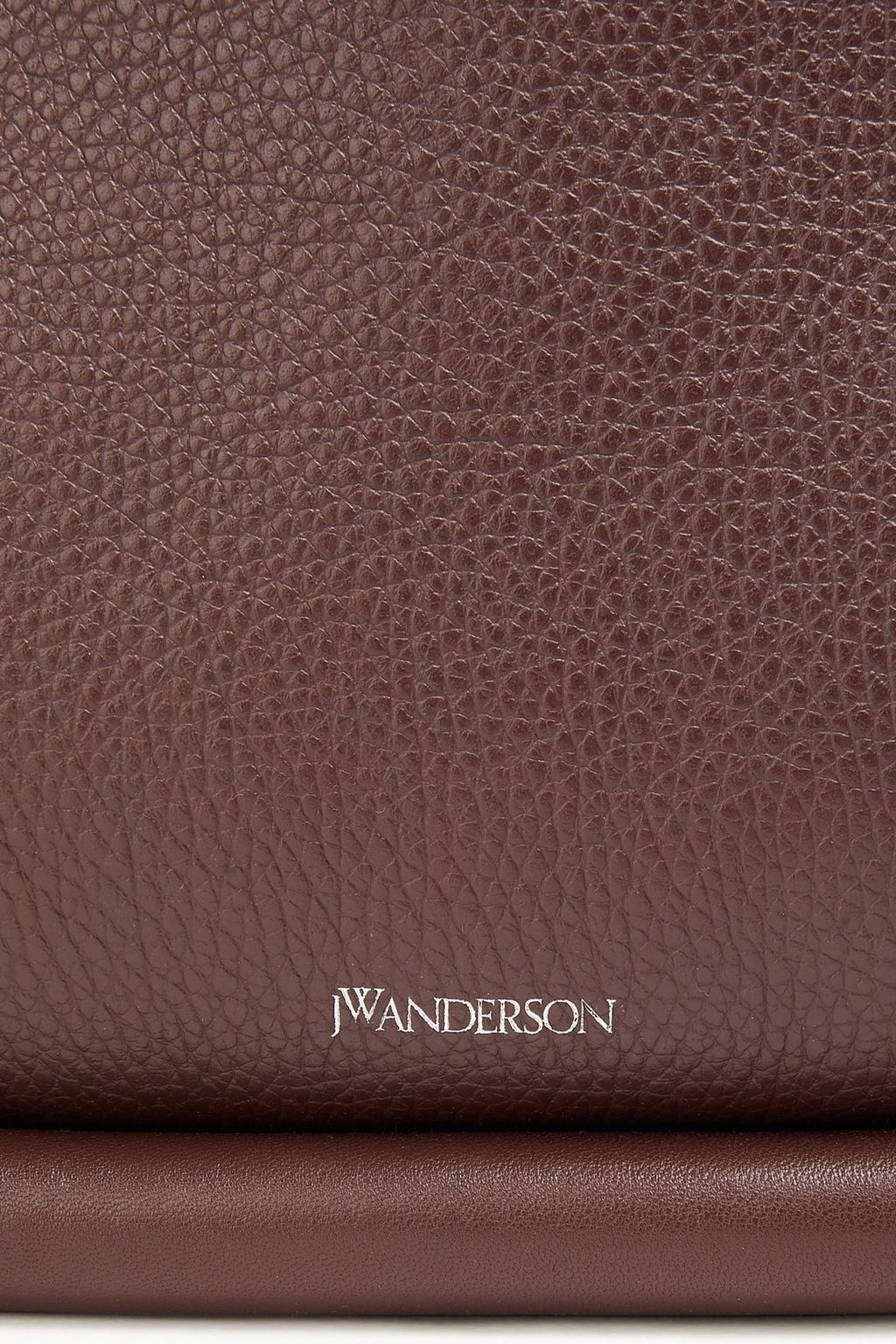 JW ANDERSON Bumper pebbled-leather shoulder bag
