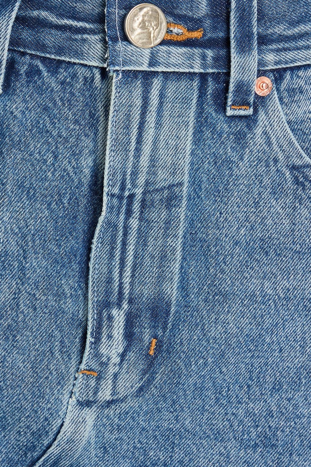 ALEXANDER WANG 데님 맥시 스커트
