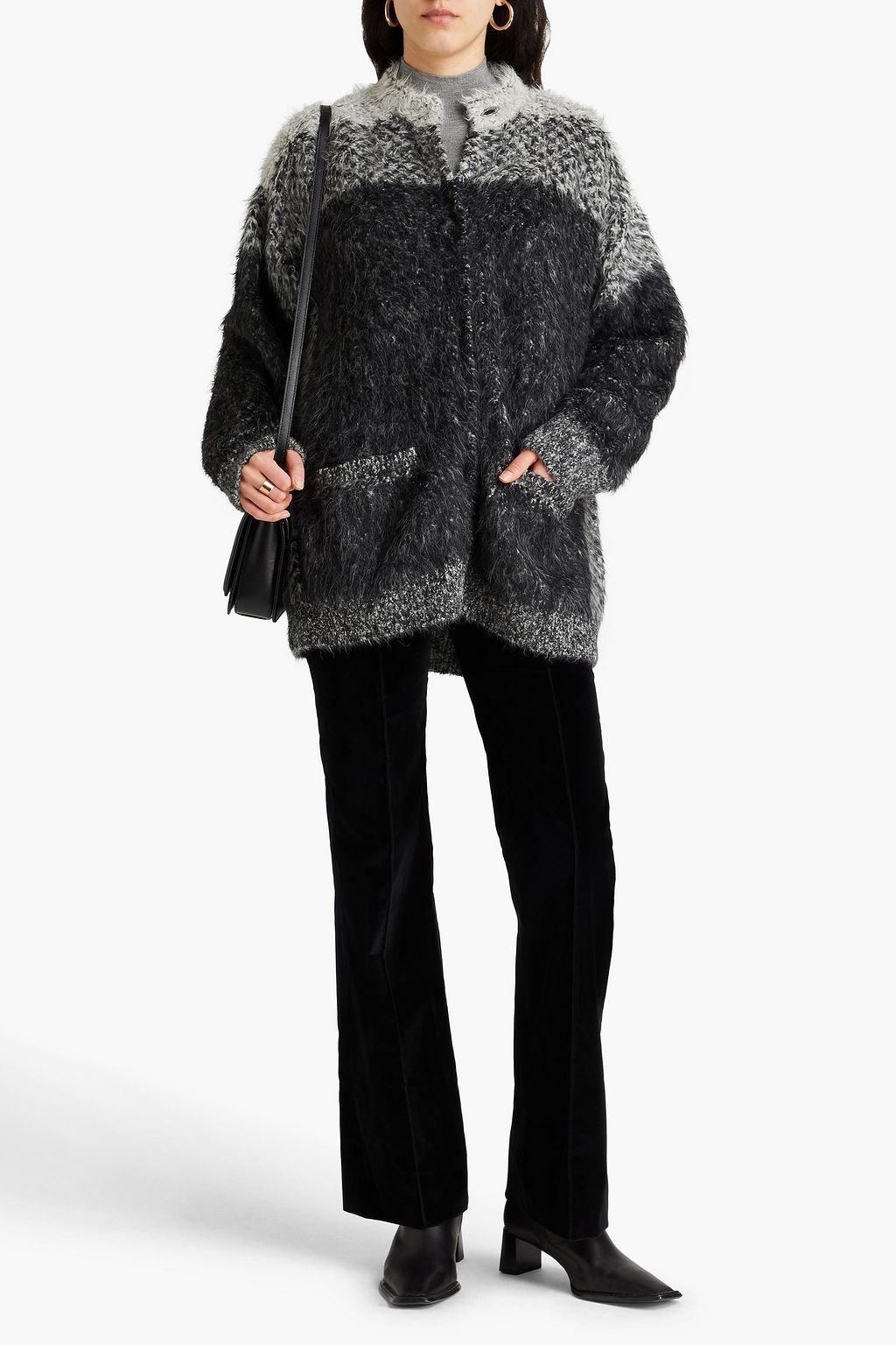 RE/DONE Alpaca-blend cardigan