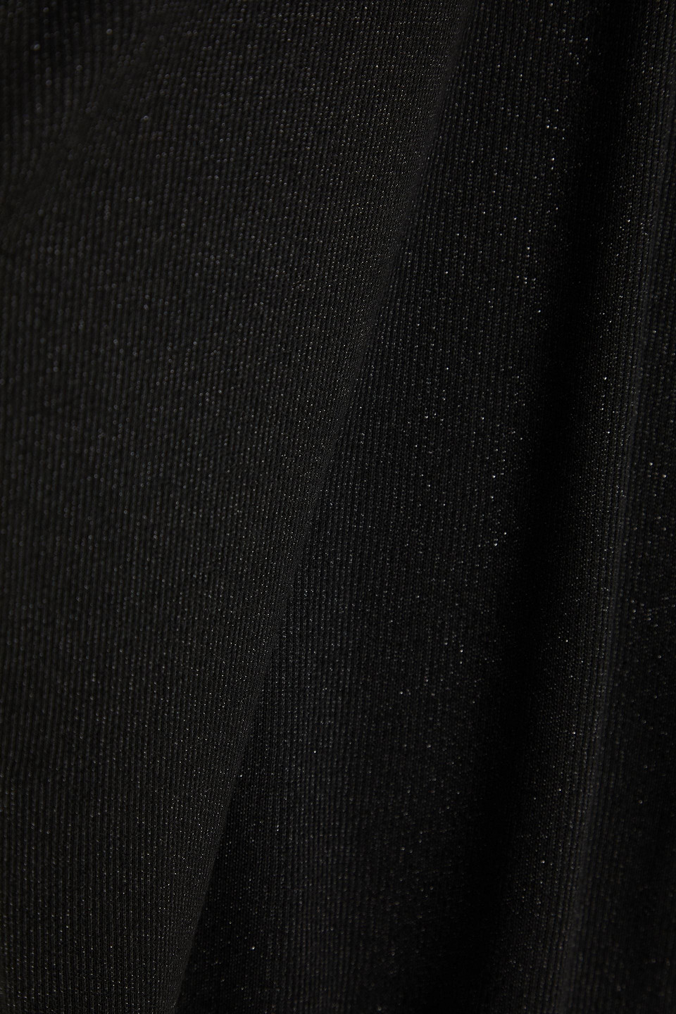 Frame Rollkragenoberteil Aus Geripptem Jersey In Schwarz