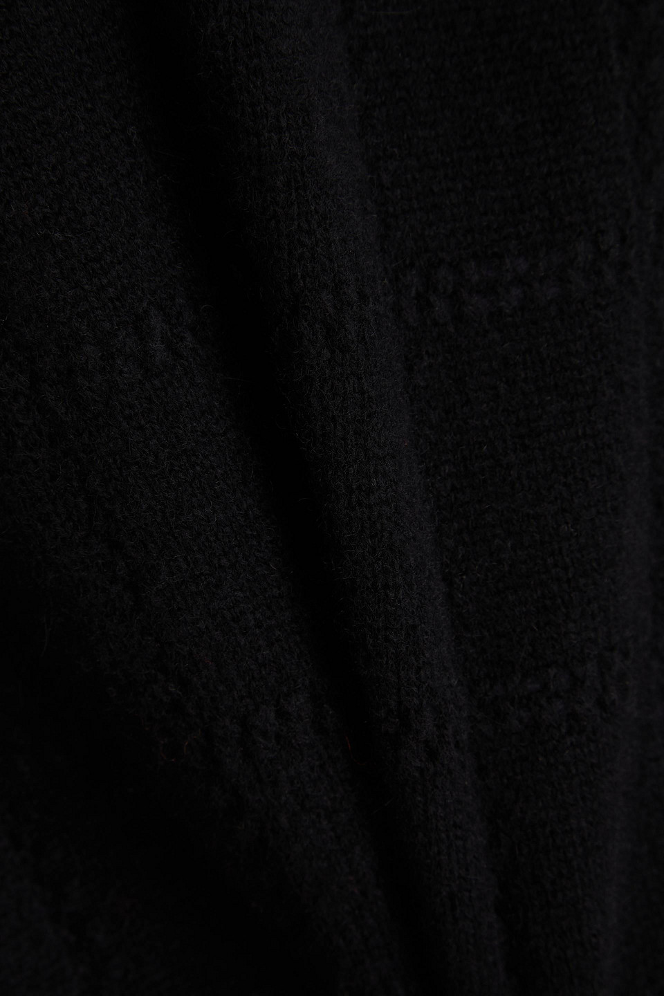 Naadam Kaschmirpullover In Pointelle-strick In Schwarz