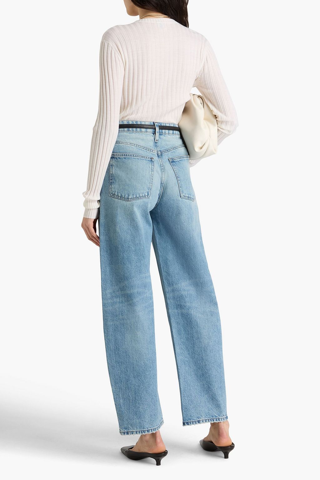TOTEME Ribbed wool sweater