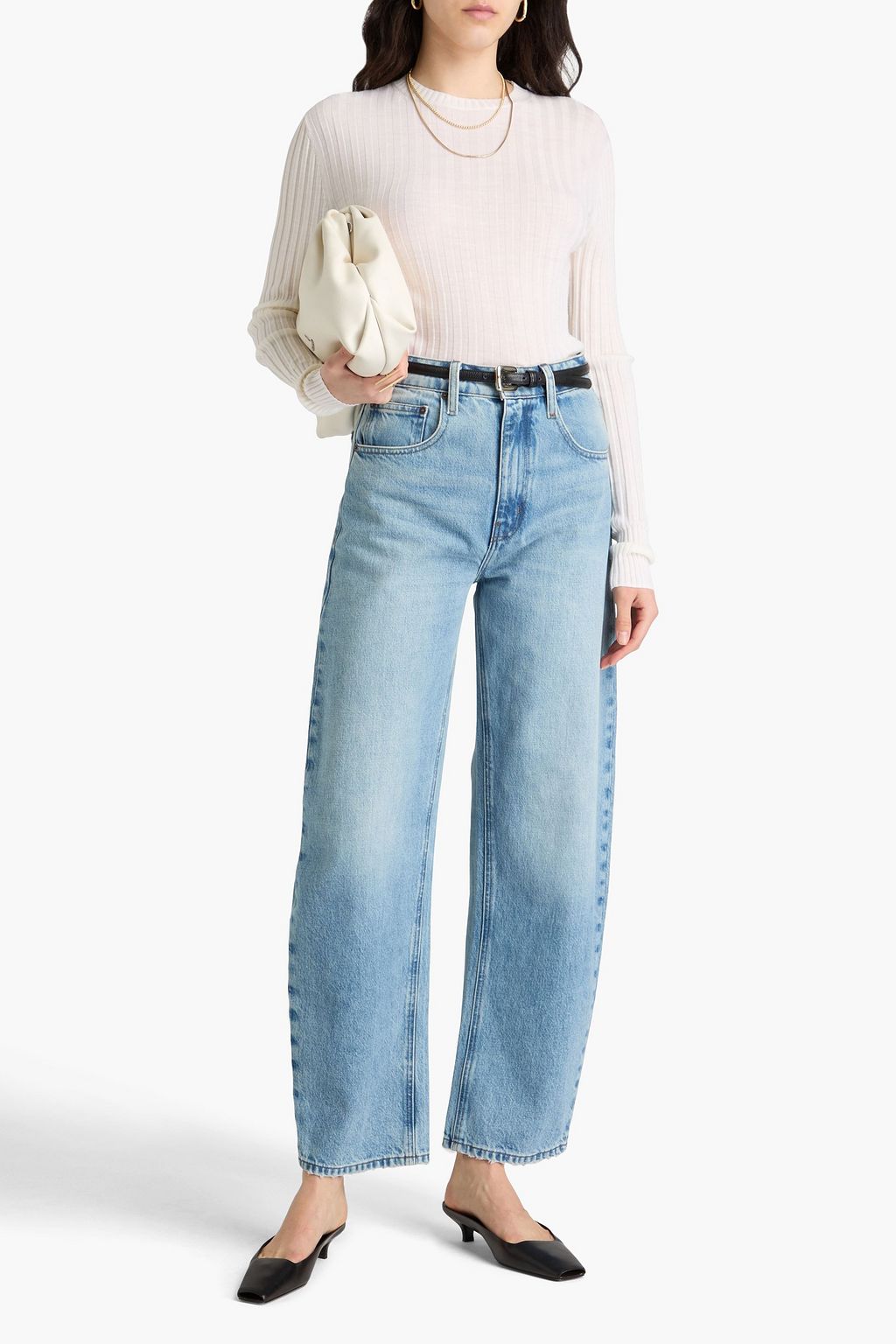 TOTEME Ribbed wool sweater