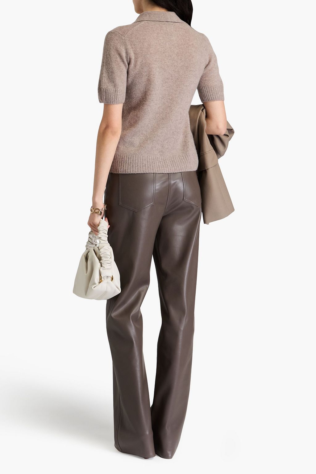 NAADAM Cashmere polo sweater