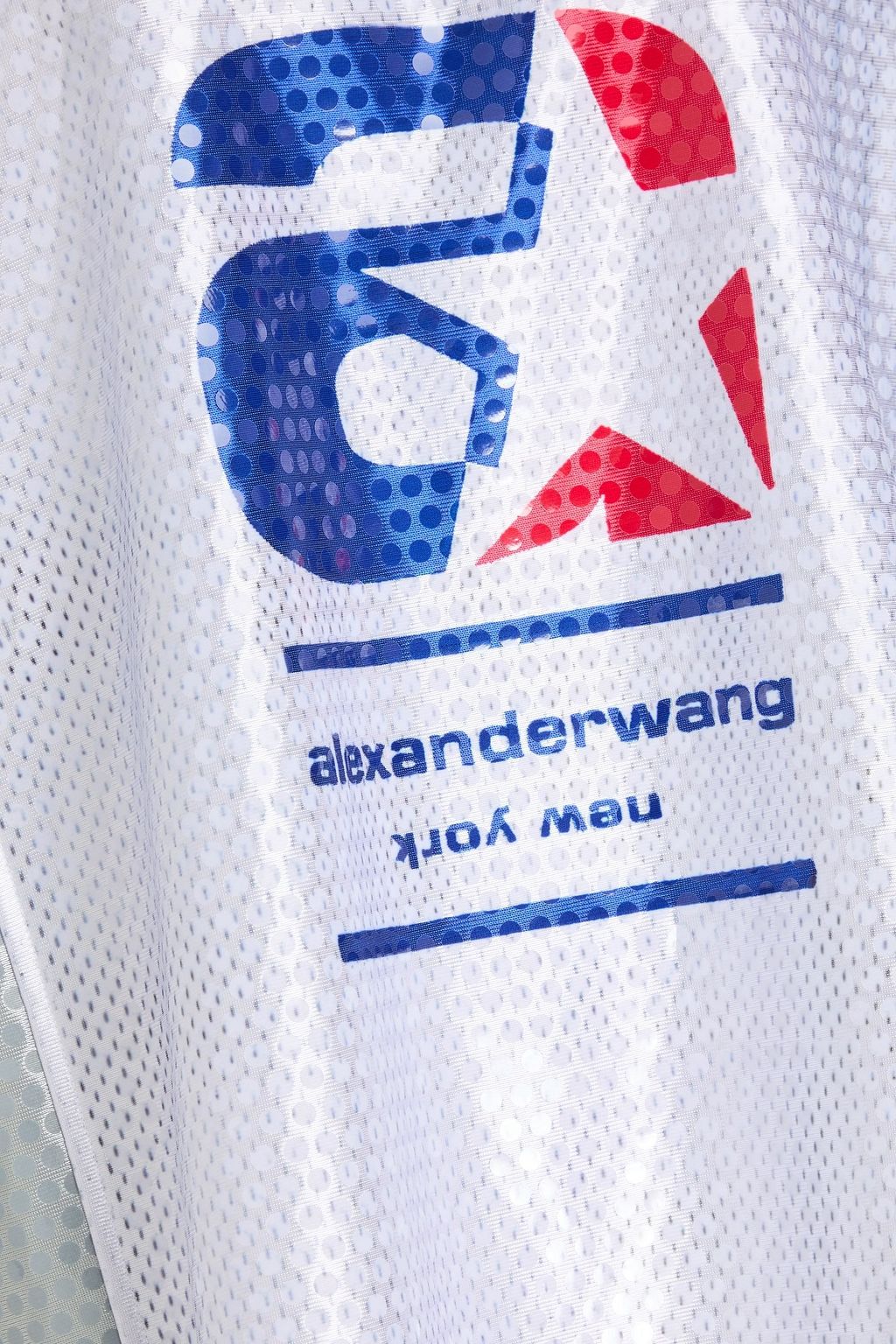 ALEXANDER WANG بلوزة بدون أكمام من الجيرسي مزين بطبعات وأقراص برّاقة