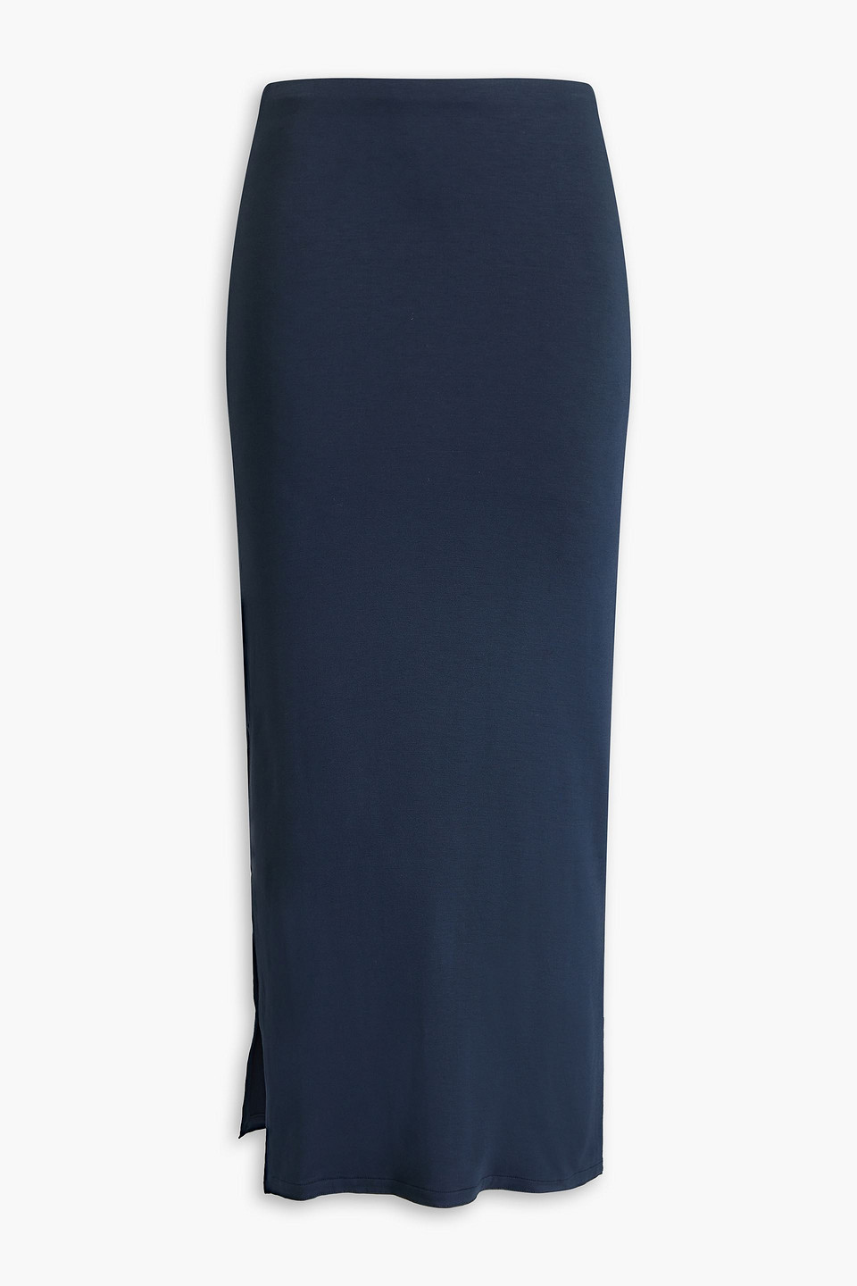 Totême Jersey Midi Skirt In Navy